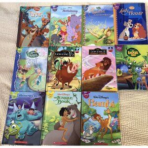 Disney Wonderful World Of Reading Lot Of 11 Animal Stories #1 Brand New!